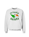 Actually Irish Sweatshirt-Sweatshirts-TooLoud-White-Small-Davson Sales