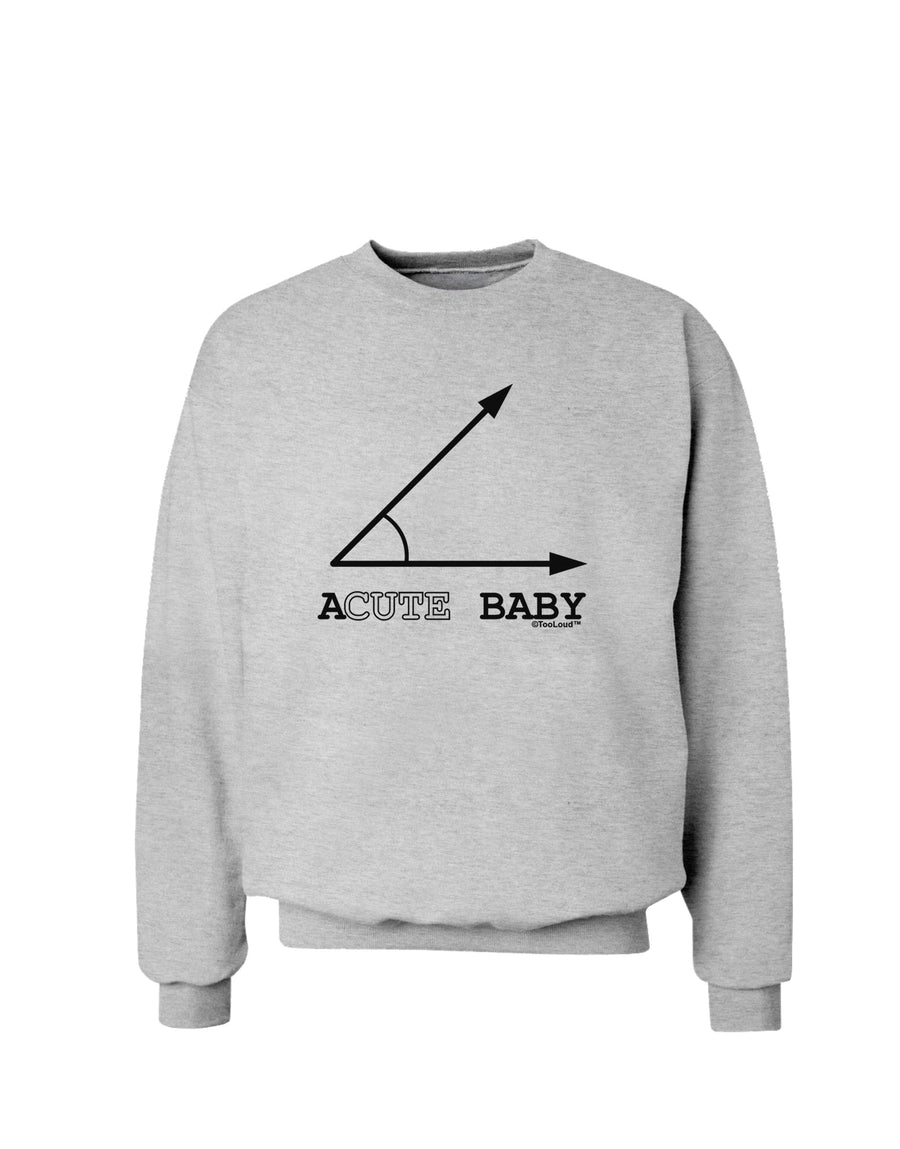 Acute Baby Sweatshirt-Sweatshirts-TooLoud-White-Small-Davson Sales