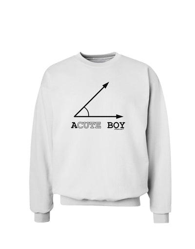 Acute Boy Sweatshirt-Sweatshirts-TooLoud-White-Small-Davson Sales