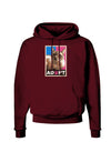 Adopt Cute Kitty Cat Adoption Dark Hoodie Sweatshirt-Hoodie-TooLoud-Maroon-Small-Davson Sales