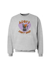 Adopt Don't Shop Cute Kitty Sweatshirt-Sweatshirts-TooLoud-AshGray-Small-Davson Sales