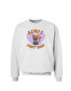 Adopt Don't Shop Cute Kitty Sweatshirt-Sweatshirts-TooLoud-White-Small-Davson Sales