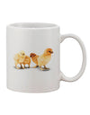 Adorable Poultry-Inspired 11 oz Coffee Mug - TooLoud-11 OZ Coffee Mug-TooLoud-White-Davson Sales