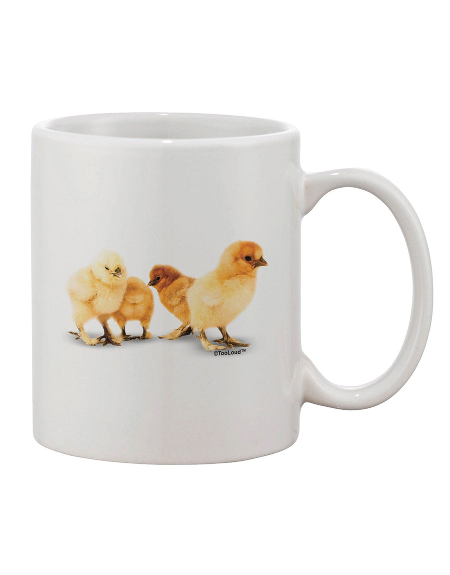 Adorable Poultry-Inspired 11 oz Coffee Mug - TooLoud-11 OZ Coffee Mug-TooLoud-White-Davson Sales