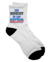 Adult Short Socks - A Tribute to Motherhood by TooLoud-Socks-TooLoud-White-Ladies-4-6-Davson Sales
