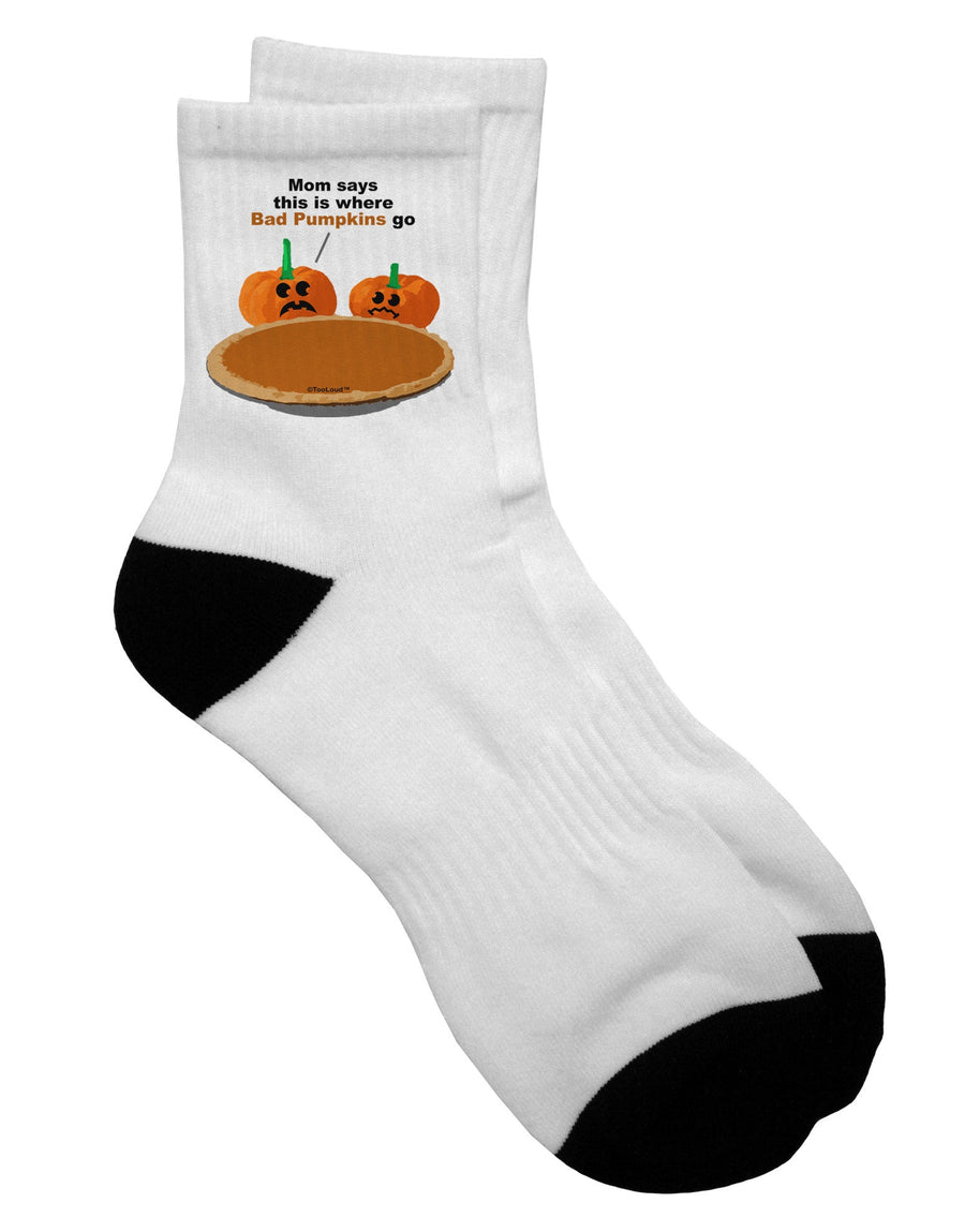 Adult Short Socks for Halloween Enthusiasts - TooLoud
