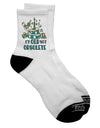Adult Short Socks for the Mature and Fashionable - TooLoud-Socks-TooLoud-White-Ladies-4-6-Davson Sales