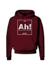 Ah the Element of Surprise Funny Science Dark Hoodie Sweatshirt by TooLoud-Hoodie-TooLoud-Maroon-Small-Davson Sales