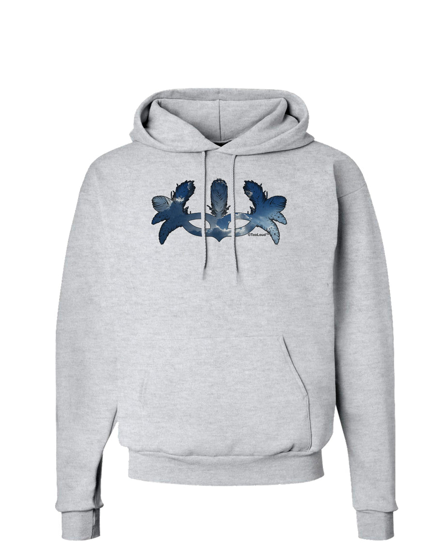 Air Masquerade Mask Hoodie Sweatshirt by TooLoud-Hoodie-TooLoud-White-Small-Davson Sales