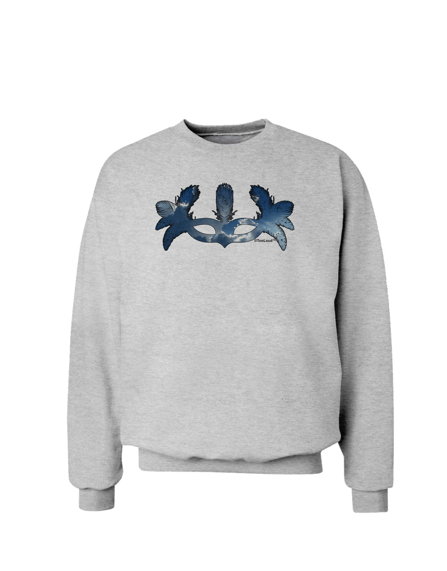 Air Masquerade Mask Sweatshirt by TooLoud-Sweatshirts-TooLoud-White-Small-Davson Sales