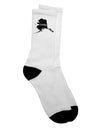 Alaska United States Shape Adult Crew Socks - Expertly Crafted by TooLoud-Socks-TooLoud-White-Ladies-4-6-Davson Sales