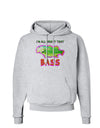 All About That Bass Fish Watercolor Hoodie Sweatshirt-Hoodie-TooLoud-AshGray-Small-Davson Sales