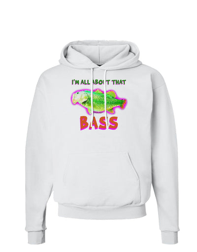 All About That Bass Fish Watercolor Hoodie Sweatshirt-Hoodie-TooLoud-White-Small-Davson Sales