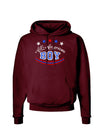 All-American Boy Dark Hoodie Sweatshirt-Hoodie-TooLoud-Maroon-Small-Davson Sales