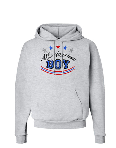 All-American Boy Hoodie Sweatshirt-Hoodie-TooLoud-AshGray-Small-Davson Sales