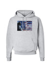 All American Cat Hoodie Sweatshirt by TooLoud-Hoodie-TooLoud-AshGray-Small-Davson Sales