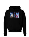 All American Eagle Dark Hoodie Sweatshirt-Hoodie-TooLoud-Black-Small-Davson Sales