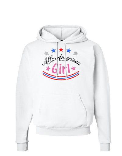 All-American Girl Hoodie Sweatshirt-Hoodie-TooLoud-White-Small-Davson Sales