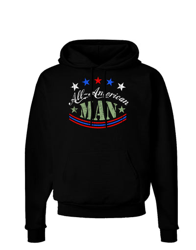 All-American Man Dark Hoodie Sweatshirt-Hoodie-TooLoud-Black-Small-Davson Sales