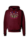 All-American Man Dark Hoodie Sweatshirt-Hoodie-TooLoud-Maroon-Small-Davson Sales