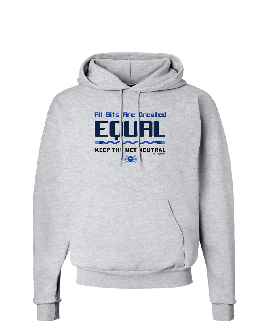 All Bits Are Created Equal - Net Neutrality Hoodie Sweatshirt-Hoodie-TooLoud-White-Small-Davson Sales