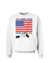 All Gave Some Some Gave All Sweatshirt-Sweatshirts-TooLoud-White-Small-Davson Sales