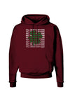 All Green Everything Clover Dark Hoodie Sweatshirt-Hoodie-TooLoud-Maroon-Small-Davson Sales