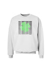 All Green Everything Clover Sweatshirt-Sweatshirts-TooLoud-White-Small-Davson Sales