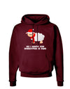 All I Want For Christmas Is Ewe Sheep Dark Hoodie Sweatshirt-Hoodie-TooLoud-Maroon-Small-Davson Sales