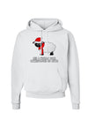 All I Want For Christmas Is Ewe Sheep Hoodie Sweatshirt-Hoodie-TooLoud-White-Small-Davson Sales