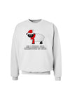 All I Want For Christmas Is Ewe Sheep Sweatshirt-Sweatshirts-TooLoud-White-Small-Davson Sales