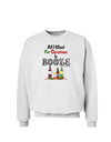 All I Want Is Booze Sweatshirt-Sweatshirts-TooLoud-White-Small-Davson Sales