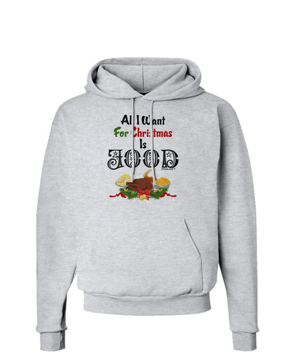 All I Want Is Food Hoodie Sweatshirt-Hoodie-TooLoud-AshGray-XXX-Large-Davson Sales