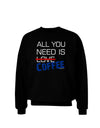 All You Need Is Coffee Adult Dark Sweatshirt-Sweatshirts-TooLoud-Black-Small-Davson Sales