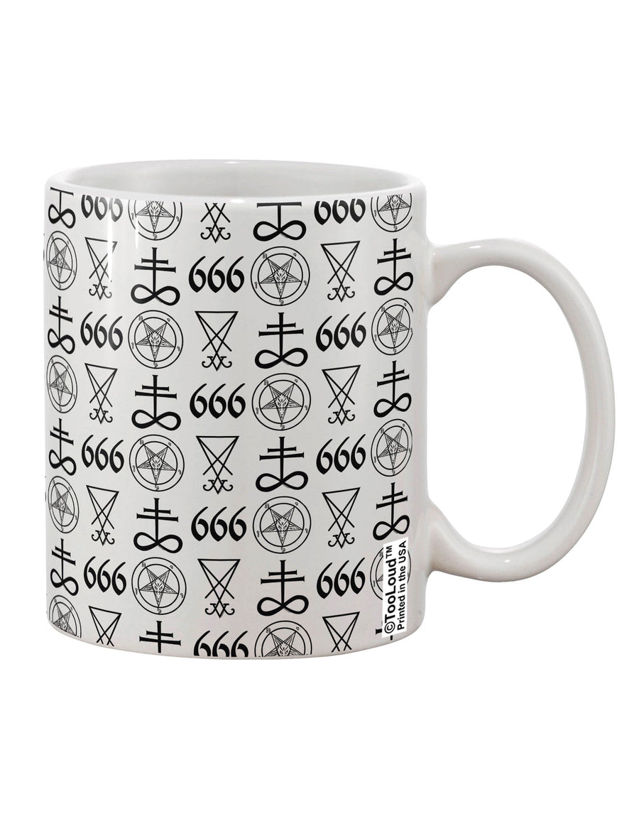 Alluring Occult-Inspired 11 oz Coffee Mug - TooLoud-11 OZ Coffee Mug-TooLoud-White-Davson Sales