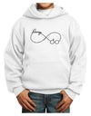 Always Infinity Symbol Youth Hoodie Pullover Sweatshirt-Youth Hoodie-TooLoud-White-XS-Davson Sales