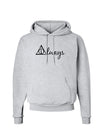 Always Magic Symbol Cursive Hoodie Sweatshirt by TooLoud-Hoodie-TooLoud-AshGray-Small-Davson Sales