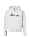 Always Magic Symbol Cursive Hoodie Sweatshirt by TooLoud-Hoodie-TooLoud-White-Small-Davson Sales