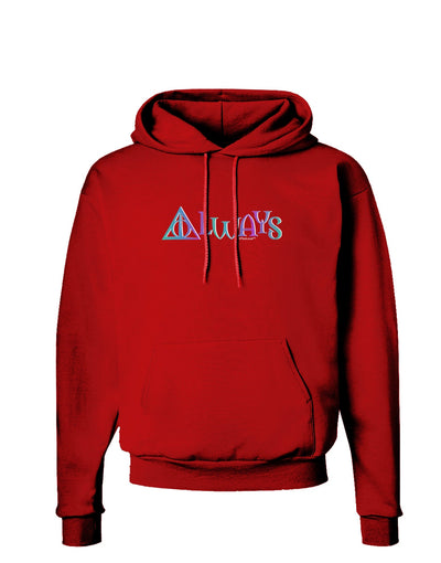 Always Magic Symbol Dark Hoodie Sweatshirt by TooLoud-Hoodie-TooLoud-Red-Small-Davson Sales