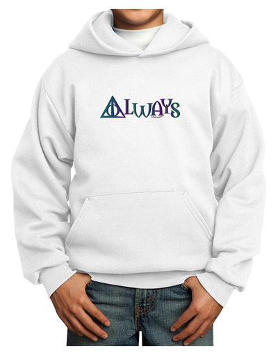 Always Magic Symbol Youth Hoodie Pullover Sweatshirt by TooLoud-Youth Hoodie-TooLoud-White-XS-Davson Sales