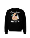 America is Strong We will Overcome This Sweatshirt-Sweatshirts-TooLoud-Black-Small-Davson Sales