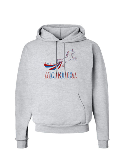 America Unicorn Hoodie Sweatshirt-Hoodie-TooLoud-AshGray-Small-Davson Sales