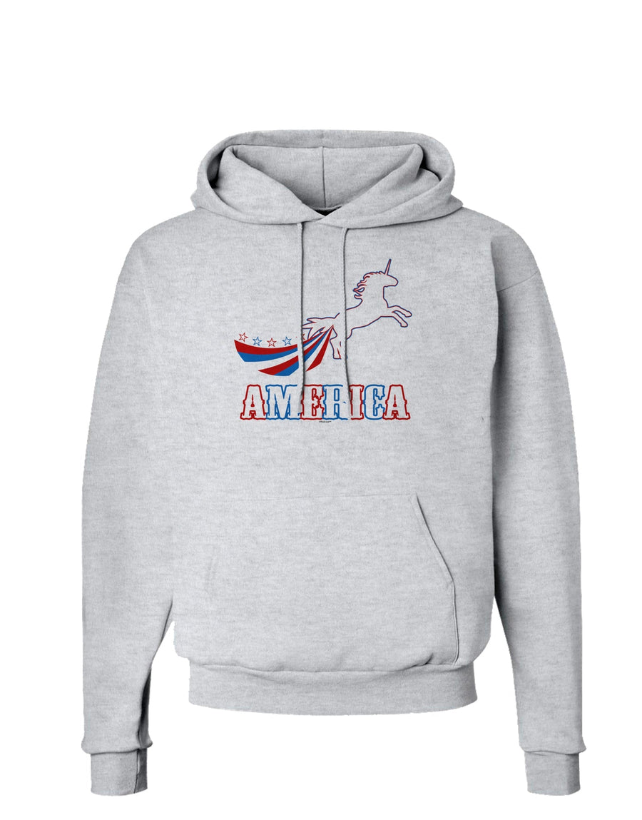 America Unicorn Hoodie Sweatshirt-Hoodie-TooLoud-White-Small-Davson Sales