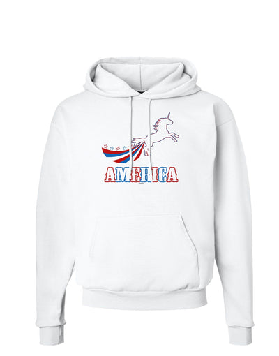 America Unicorn Hoodie Sweatshirt-Hoodie-TooLoud-White-Small-Davson Sales