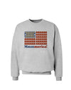 American Breakfast Flag - Bacon and Eggs - Mmmmerica Sweatshirt-Sweatshirts-TooLoud-AshGray-Small-Davson Sales