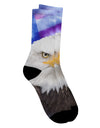 American Eagle All Over Adult Crew Socks with All Over Print - Expertly Curated by TooLoud-Socks-TooLoud-White-Ladies-4-6-Davson Sales