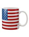 American Flag AOP Printed 11 oz Coffee Mug - Perfect for Patriotic Sips TooLoud-11 OZ Coffee Mug-TooLoud-White-Davson Sales