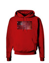 American Flag Galaxy Dark Hoodie Sweatshirt by TooLoud-Hoodie-TooLoud-Red-Small-Davson Sales