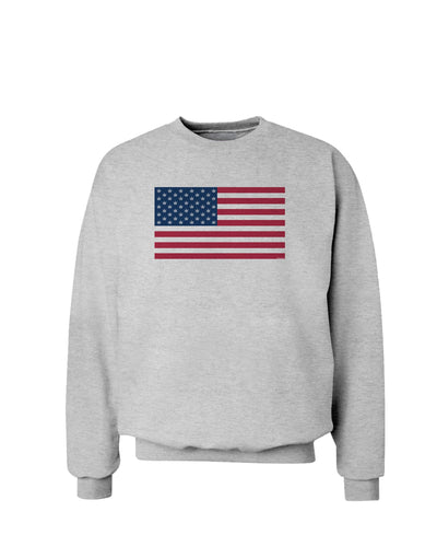 American Flag - Marijuana Leaf Sweatshirt-Sweatshirts-TooLoud-AshGray-Small-Davson Sales