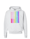 American Pride - Rainbow Flag Hoodie Sweatshirt-Hoodie-TooLoud-White-Small-Davson Sales